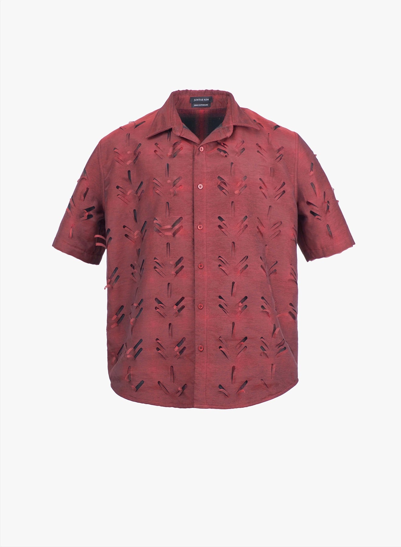 Juntae Kim - Layered Laser Slash Shirts (OC3) product image 2 | TRAB K-Fashion Australia