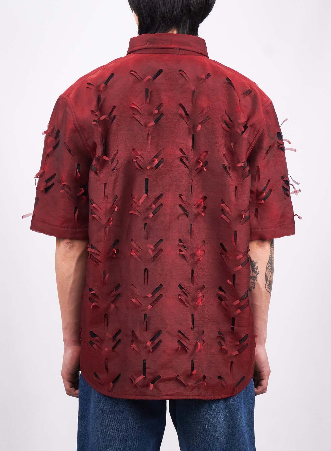 Juntae Kim - Layered Laser Slash Shirts (OC3) product image 5 | TRAB K-Fashion Australia