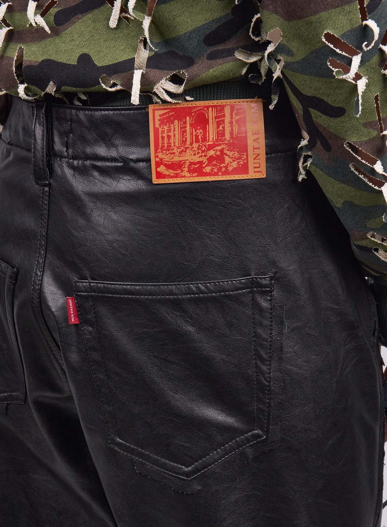 Juntae Kim - Laser-Slashed Twist Pants (OC1) product image 9 | TRAB K-Fashion Australia