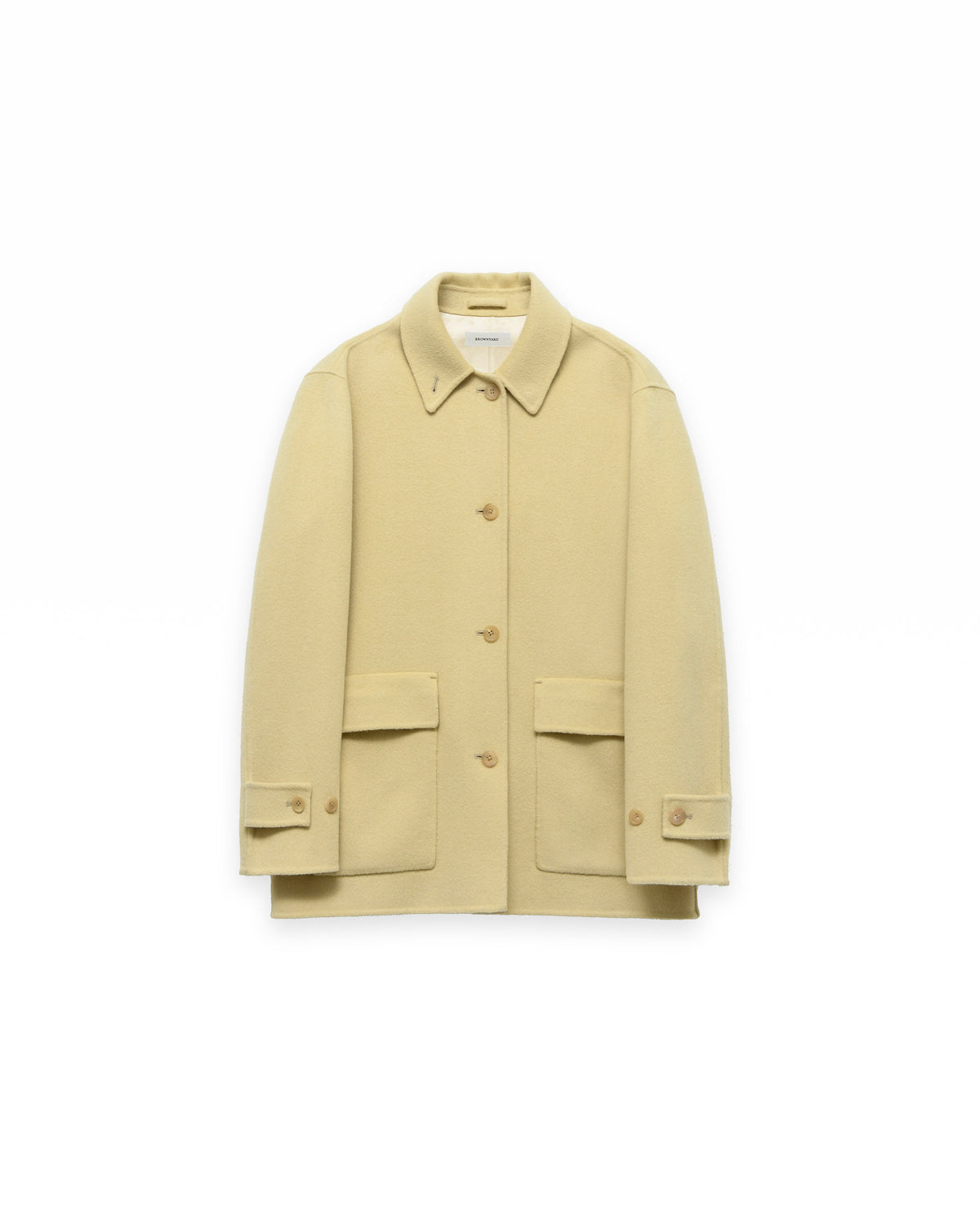 Brownyard - Handmade Half Coat (Light Beige) product image 6 | TRAB K-Fashion Australia