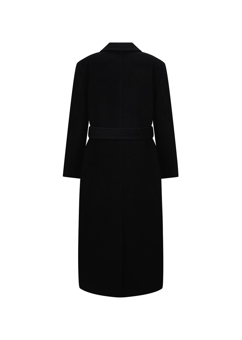 Amomento - single breasted maxi long coat (Black) product image 8 | TRAB K-Fashion Australia