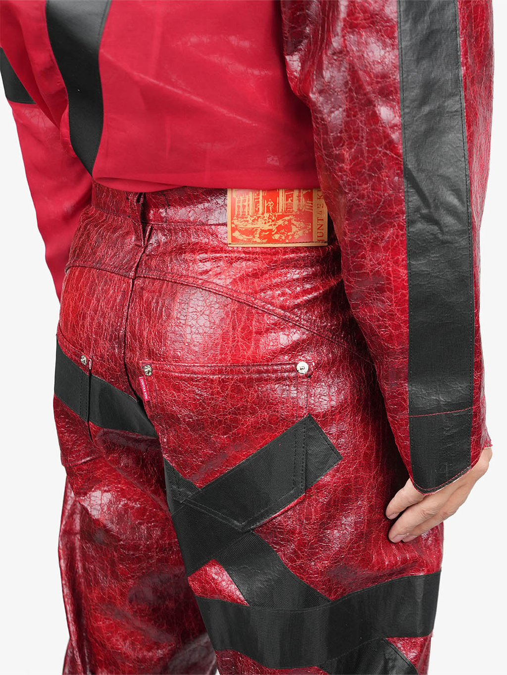 Juntae Kim - Twisted Tape Pants (OC2) product image 7 | TRAB K-Fashion Australia