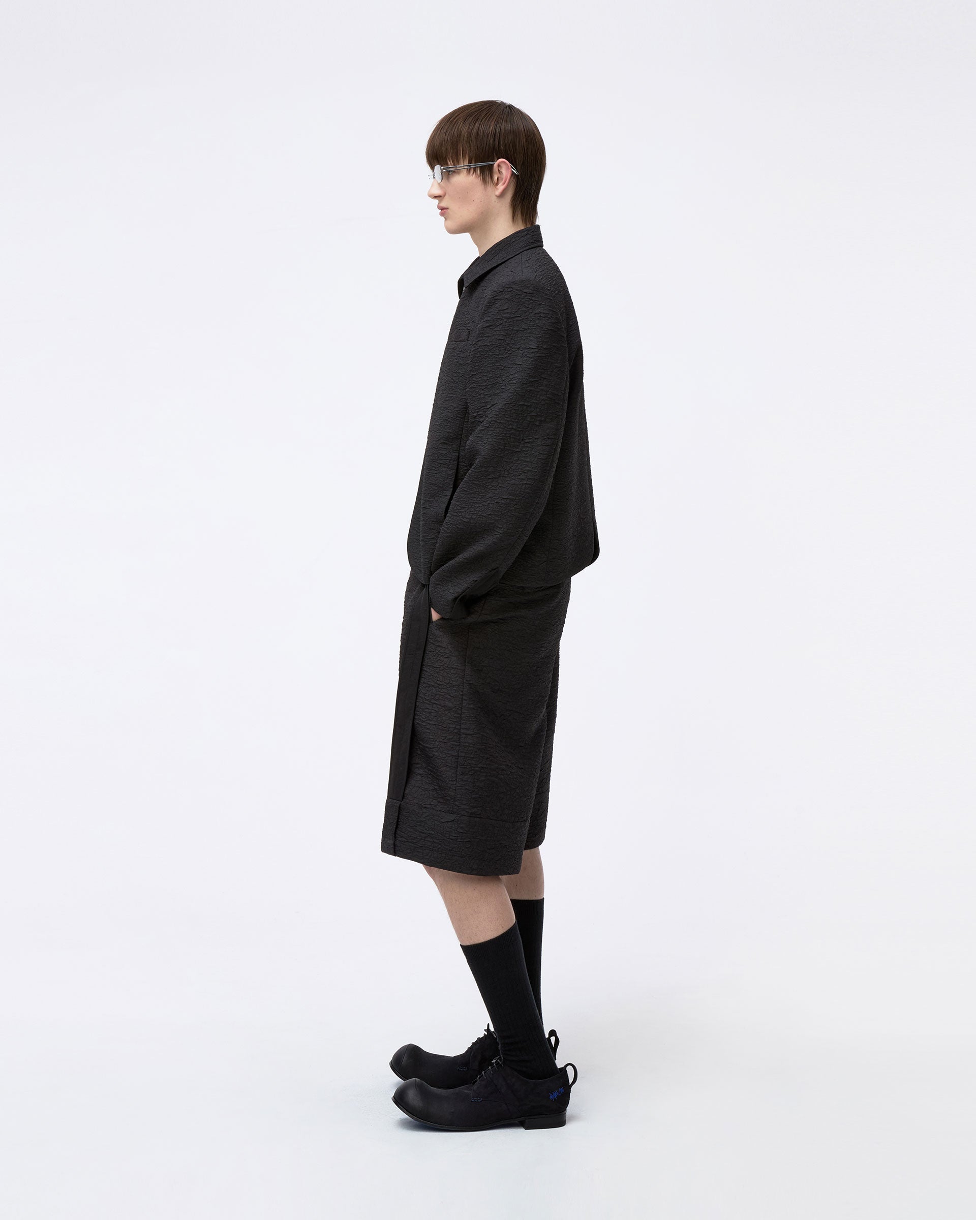 Ader Error - Vasto Shorts Product. 93 (Noir) product image 4 | TRAB K-Fashion Australia