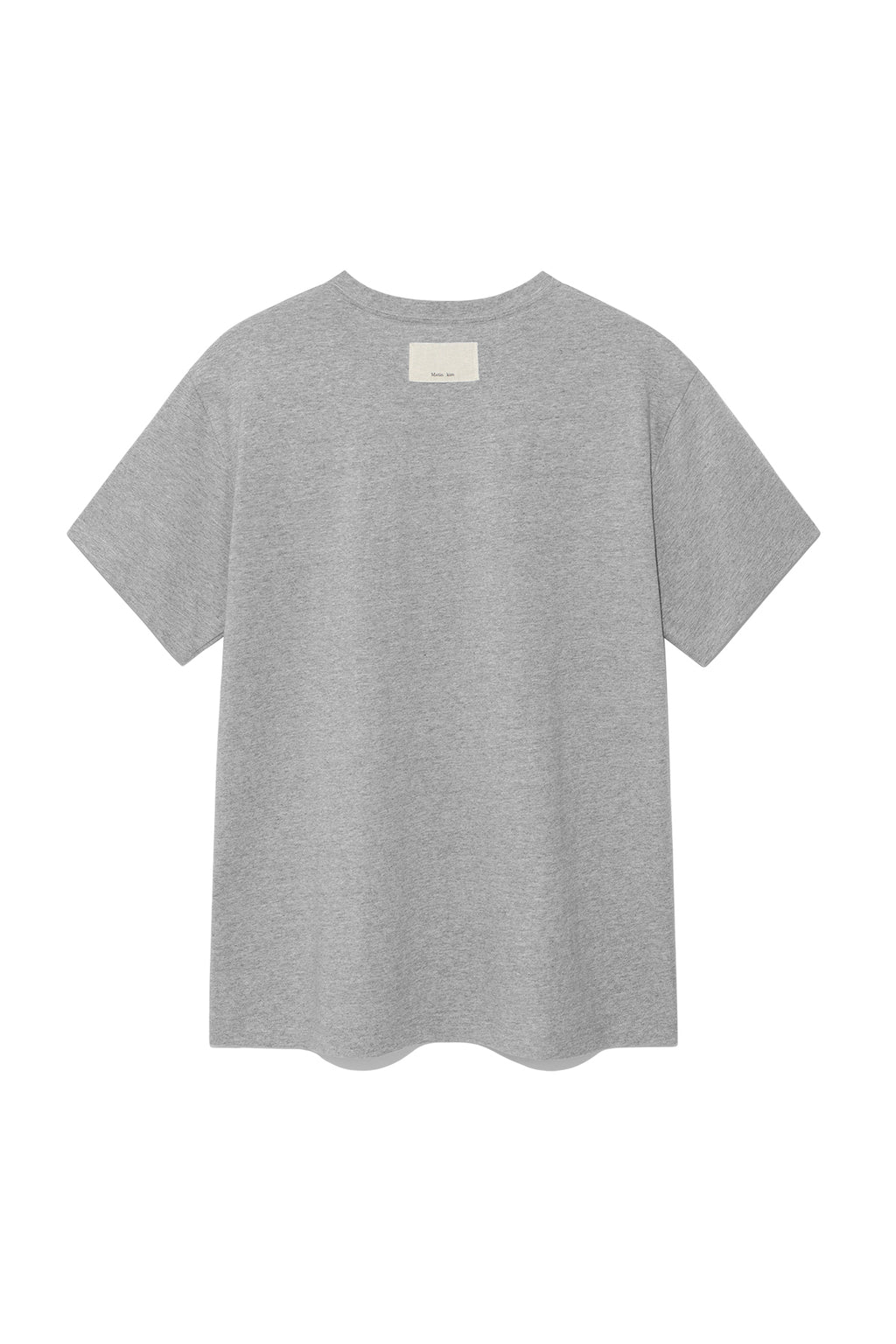 Matin Kim - Minimal Arch Logo Top (Grey) product image 2 | TRAB K-Fashion Australia