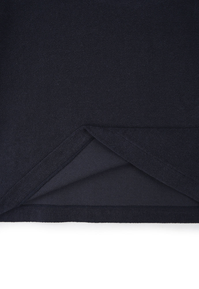 Art if acts - Terry Half Zip-up Shirt (Dark Navy) product image 11 | TRAB K-Fashion Australia