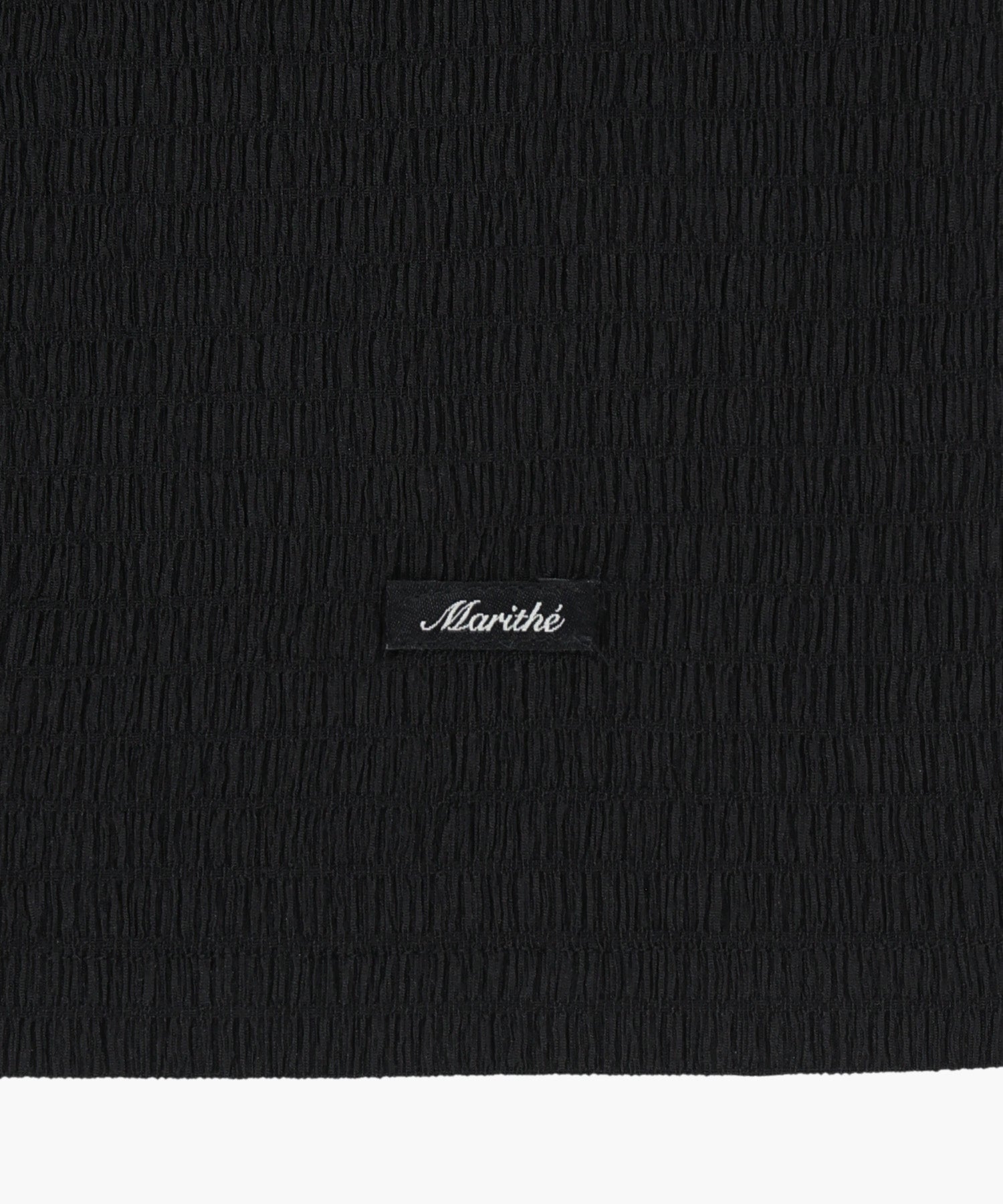 Marithe & Francois Girbaud - Crinkle Sleeveless + Cardigan Set (Black) product image 13 | TRAB K-Fashion Australia