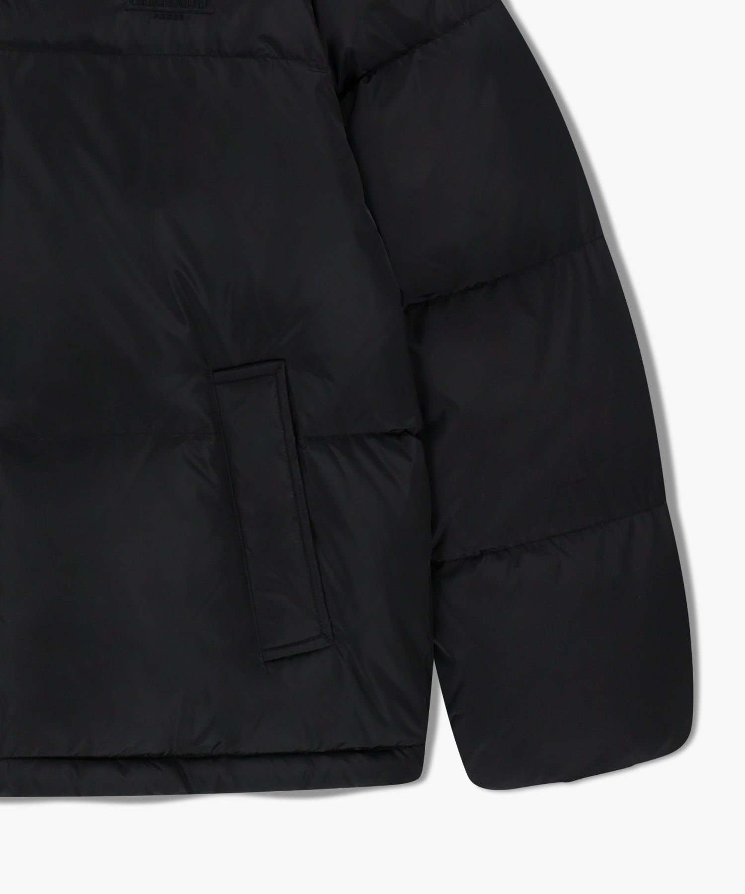 Marithe & Francois Girbaud - Classic Logo Collar Down Jacket (Black) product image 13 | TRAB K-Fashion Australia