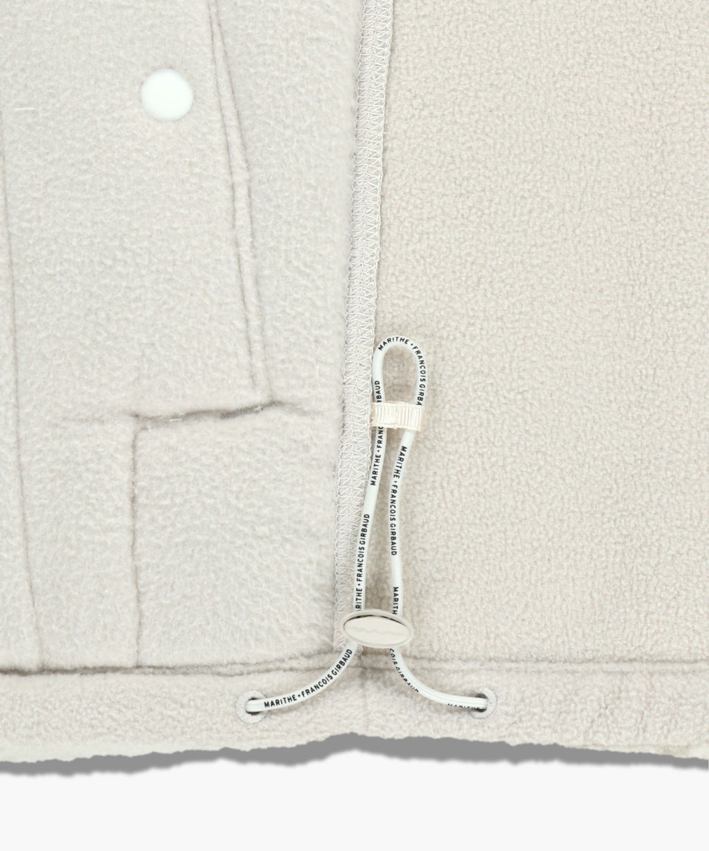 Marithe & Francois Girbaud - Marithe Sport Fleece Vest (Ivory) product image 13 | TRAB K-Fashion Australia