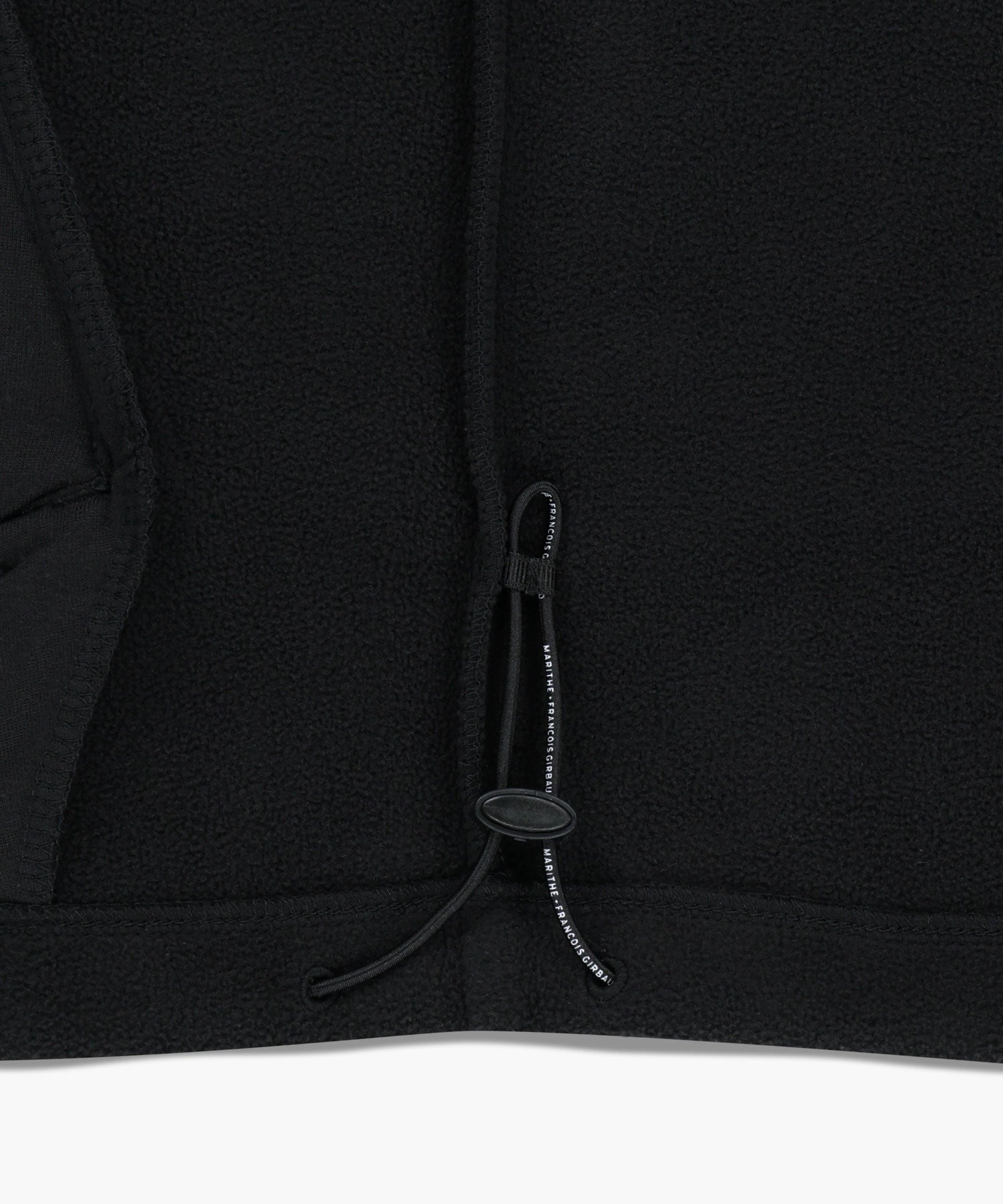 Marithe & Francois Girbaud - Marithe Sport Fleece Hood Zip-up Jacket (Black) product image 13 | TRAB K-Fashion Australia