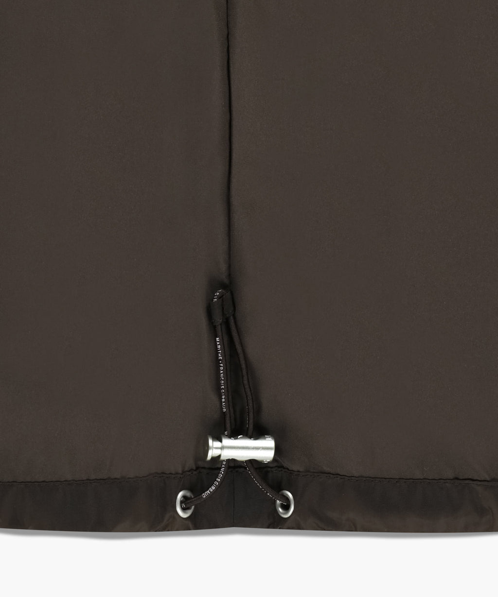 Marithe & Francois Girbaud - Classic Logo Crop Down Vest (Dark Brown) product image 13 | TRAB K-Fashion Australia
