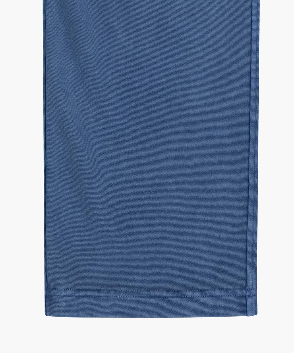Marithe & Francois Girbaud - Outline Classic Logo Dyeing Tuck Wide Sweat Pants (Blue) product image 13 | TRAB K-Fashion Australia
