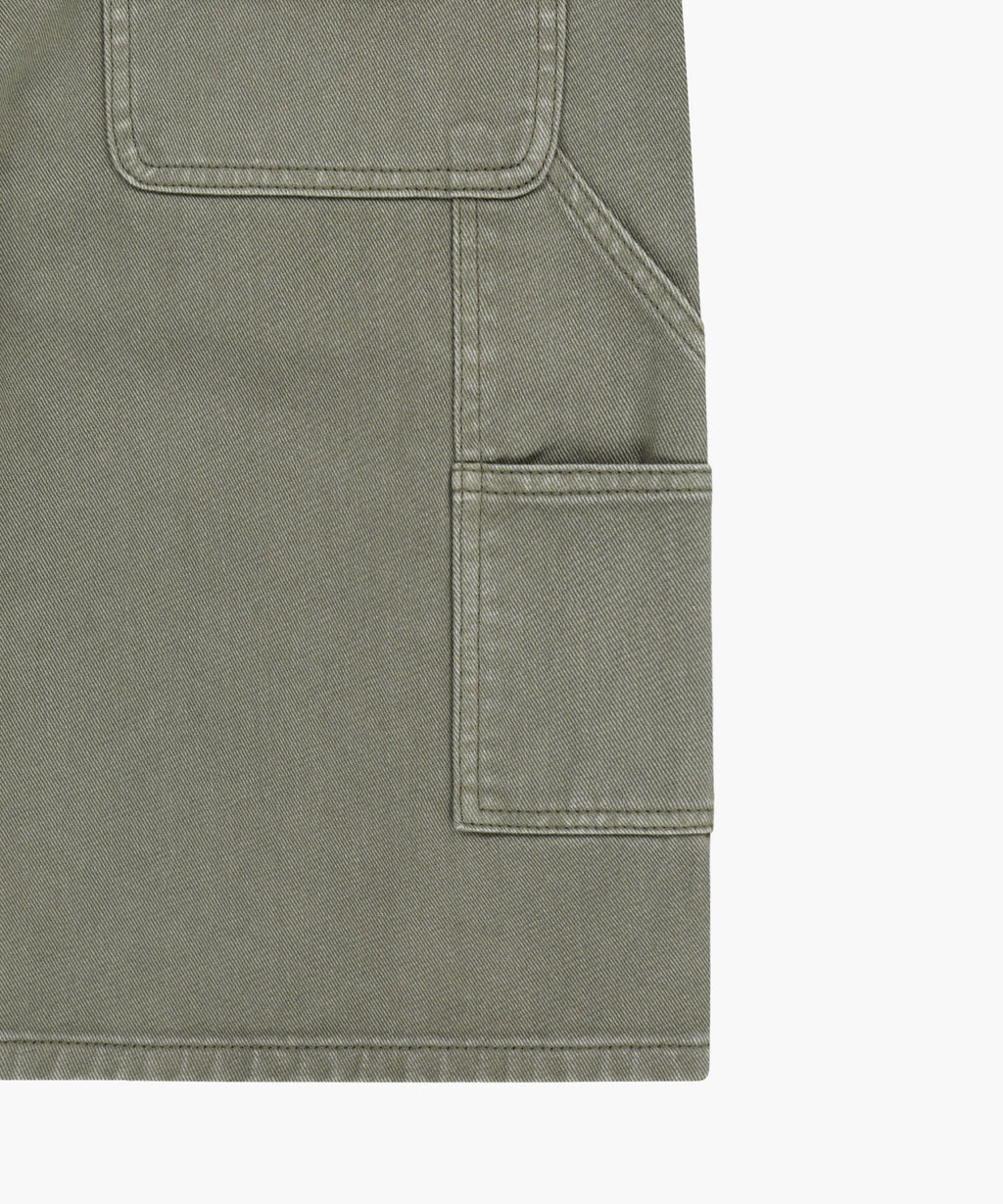 Marithe & Francois Girbaud - Bermuda Carpenter Denim Shorts (Gray Khaki) product image 13 | TRAB K-Fashion Australia