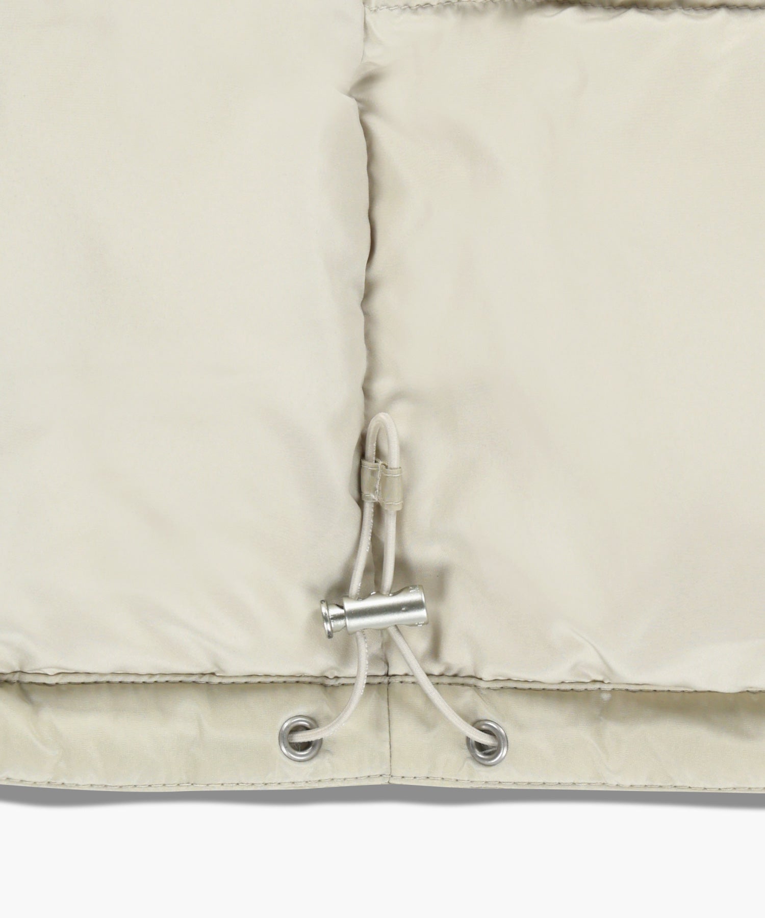 Marithe & Francois Girbaud - Classic Logo Down Jacket (Light Beige) product image 13 | TRAB K-Fashion Australia