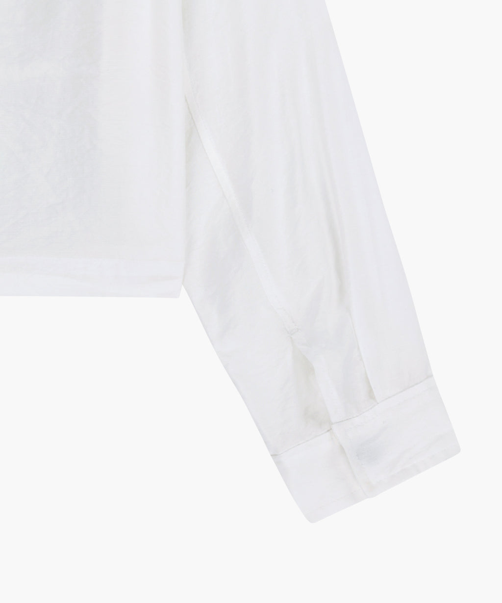 Marithe & Francois Girbaud - Crop Sheer Jacket (White) product image 13 | TRAB K-Fashion Australia