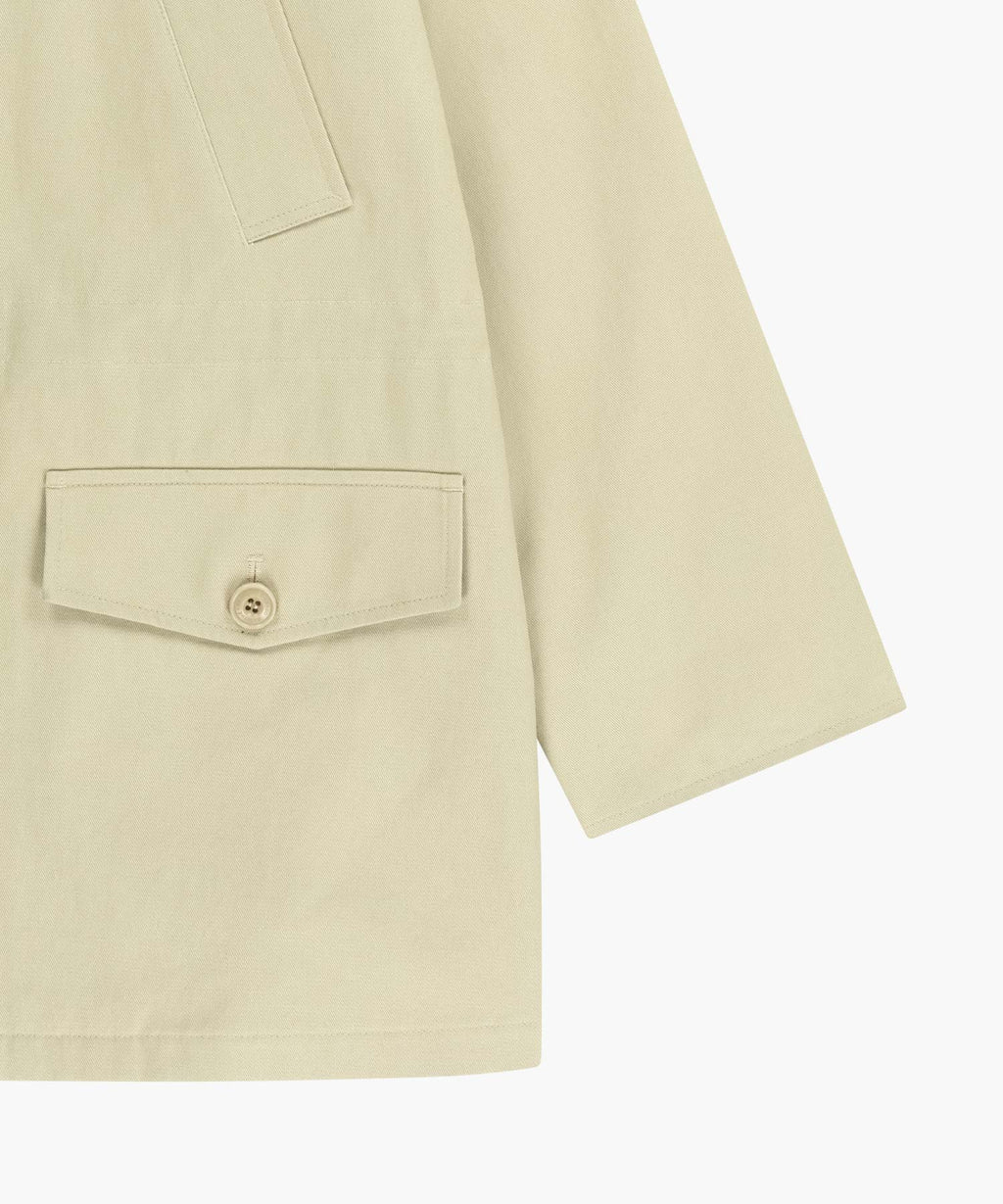 Marithe & Francois Girbaud - Cotton Washed Hunting Jacket (Light Beige) product image 13 | TRAB K-Fashion Australia