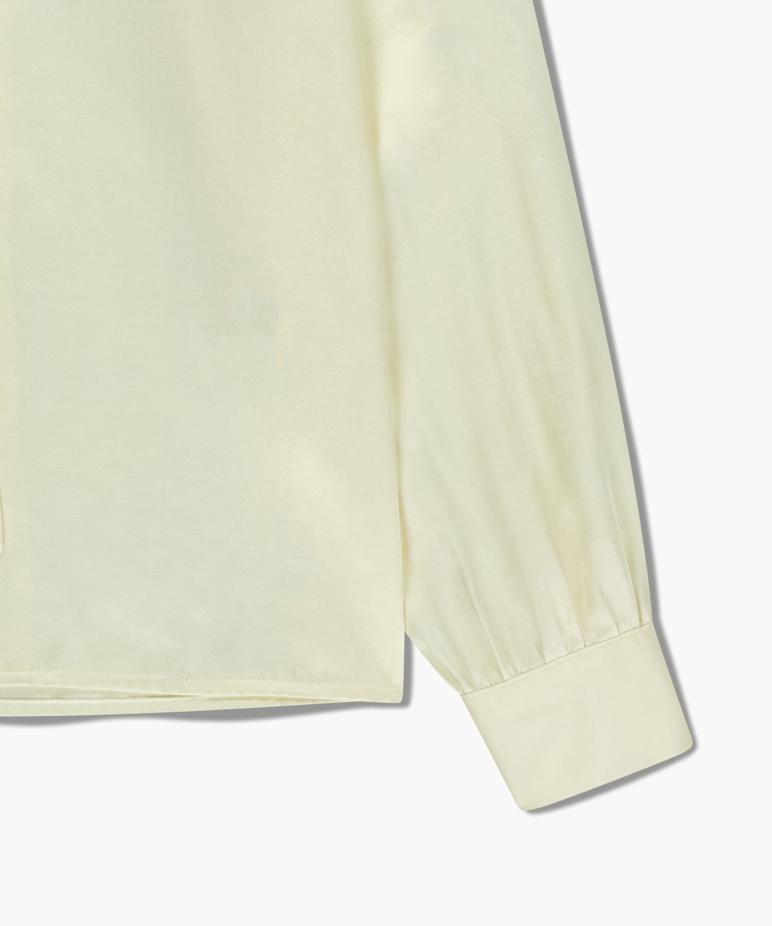 Marithe & Francois Girbaud - V-neck Tie Blouse (Ivory) product image 13 | TRAB K-Fashion Australia