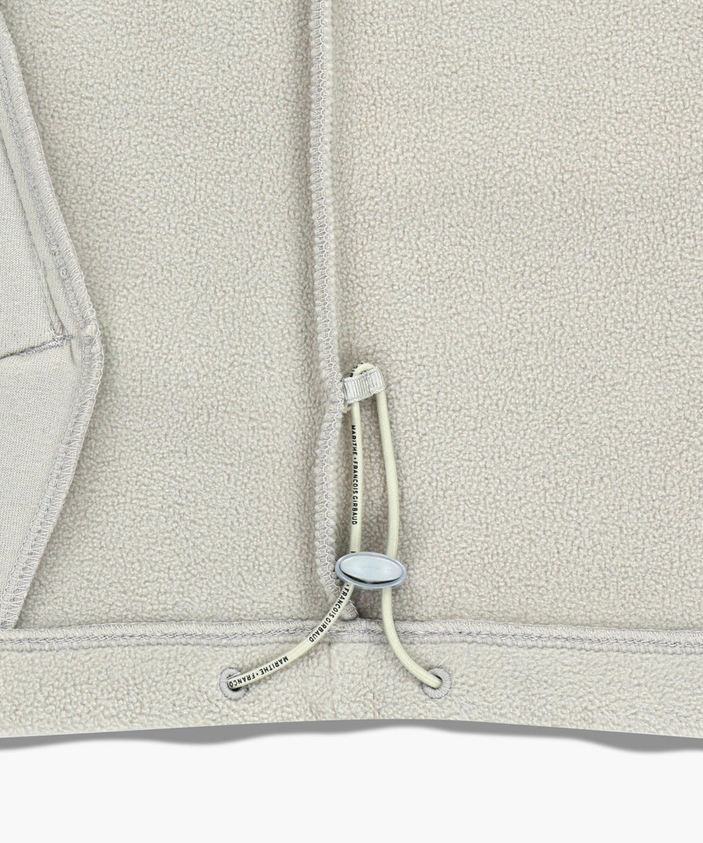 Marithe & Francois Girbaud - Marithe Sport Fleece Hood Zip-up Jacket (Light Gray) product image 13 | TRAB K-Fashion Australia