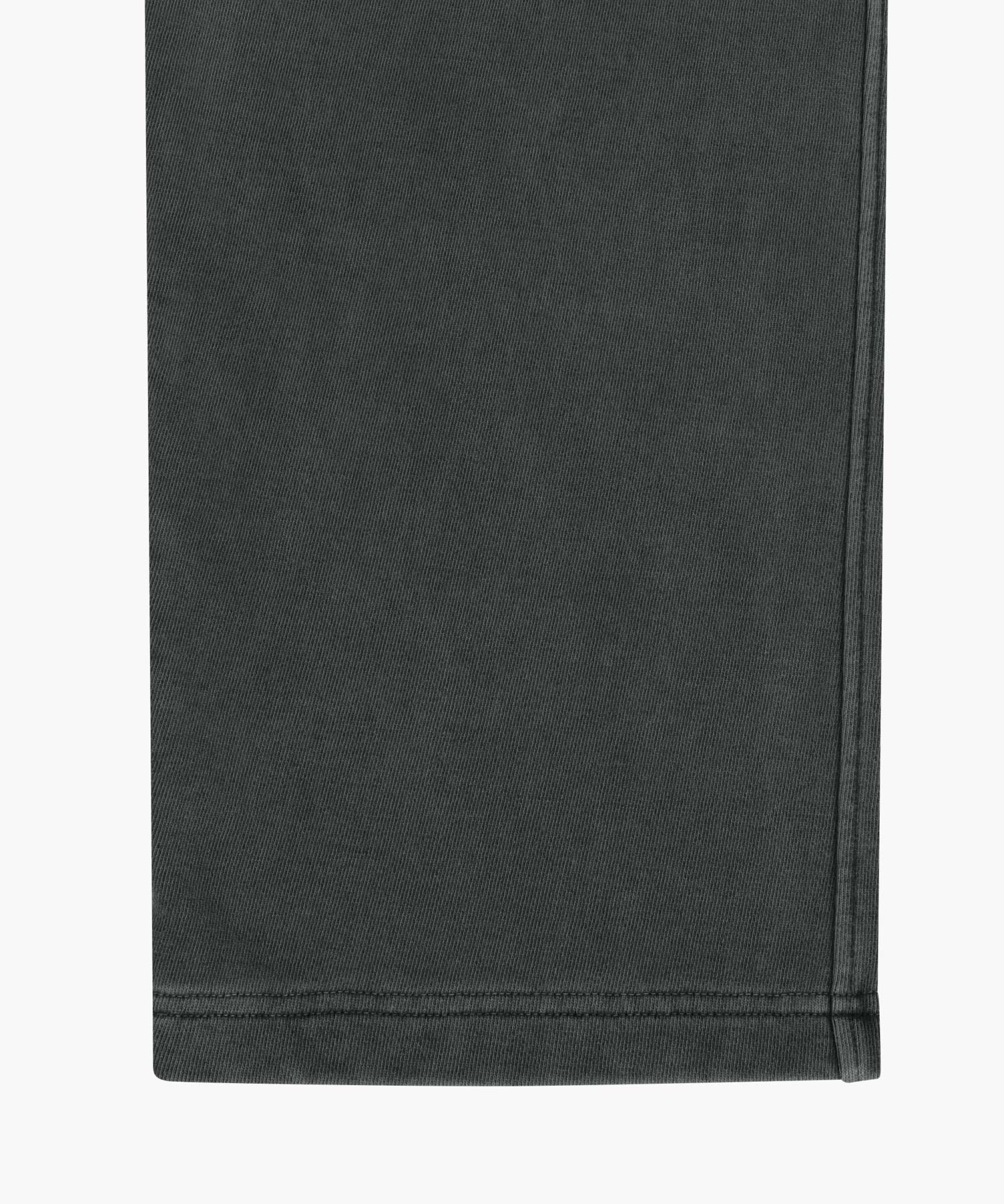 Marithe & Francois Girbaud - Outline Classic Logo Dyeing Tuck Wide Sweat Pants (Charcoal) product image 13 | TRAB K-Fashion Australia
