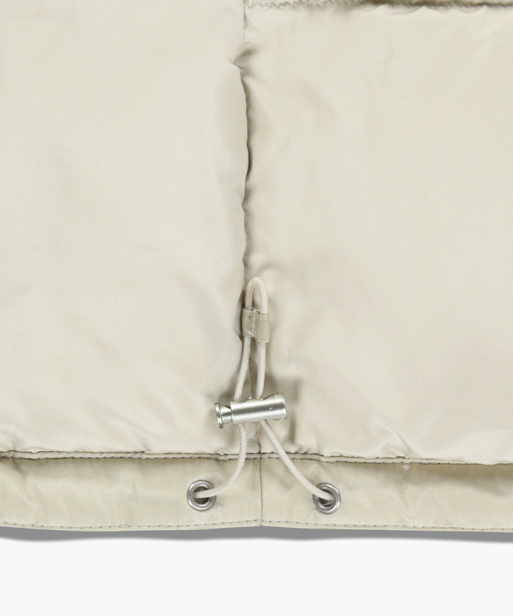 Marithe & Francois Girbaud - Classic Logo Down Jacket (Light Beige) product image 13 | TRAB K-Fashion Australia