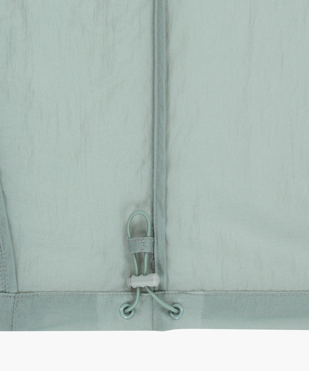 Marithe & Francois Girbaud - Hooded Packable Nylon Jacket (Mint Gray) product image 13 | TRAB K-Fashion Australia