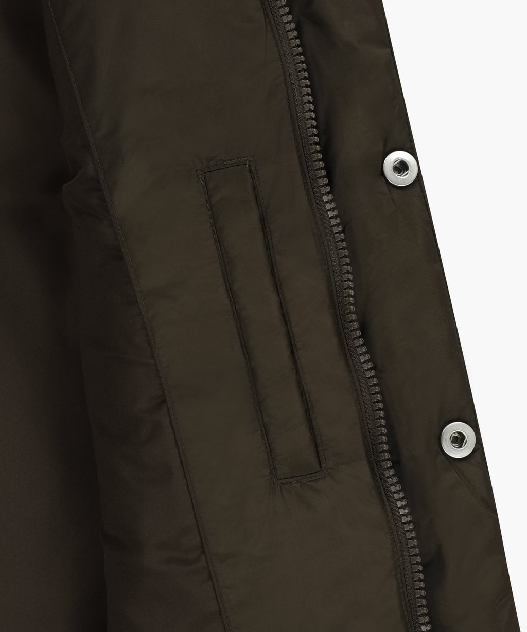 Marithe & Francois Girbaud - Classic Logo Down Vest (Dark Brown) product image 13 | TRAB K-Fashion Australia