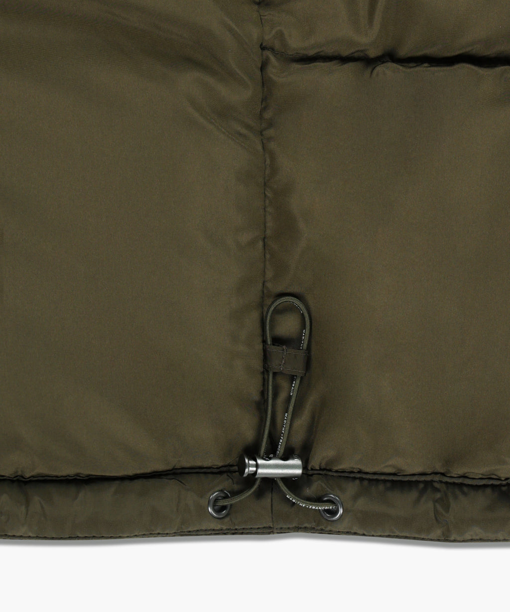 Marithe & Francois Girbaud - Classic Logo Down Jacket (Khaki) product image 17 | TRAB K-Fashion Australia