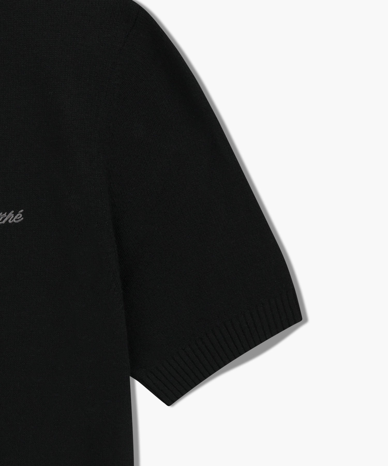 Marithe & Francois Girbaud - Half Knit Round Neck Cardigan Set Up (Black) product image 13 | TRAB K-Fashion Australia