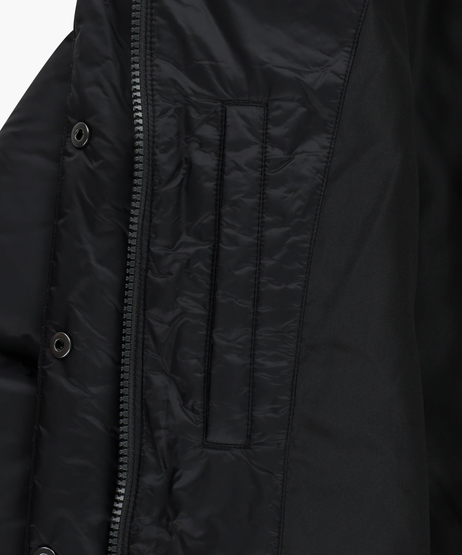 Marithe & Francois Girbaud - Regular Logo Hooded Crop Down Jacket (Black) product image 13 | TRAB K-Fashion Australia