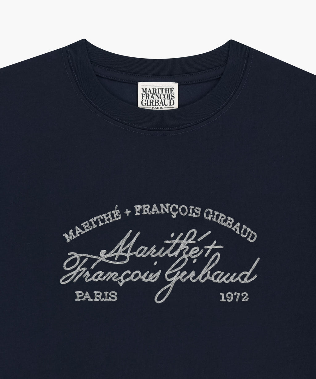 Marithe & Francois Girbaud - Logo Tee+nylon Shorts Set-up (Navy) product image 13 | TRAB K-Fashion Australia