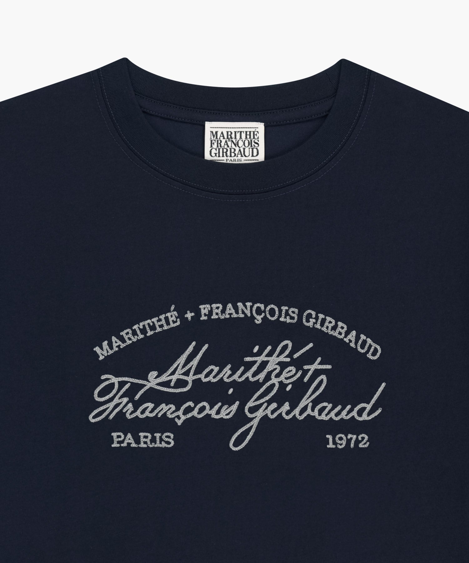 Marithe & Francois Girbaud - Logo Tee+nylon Shorts Set-up (Navy) product image 13 | TRAB K-Fashion Australia