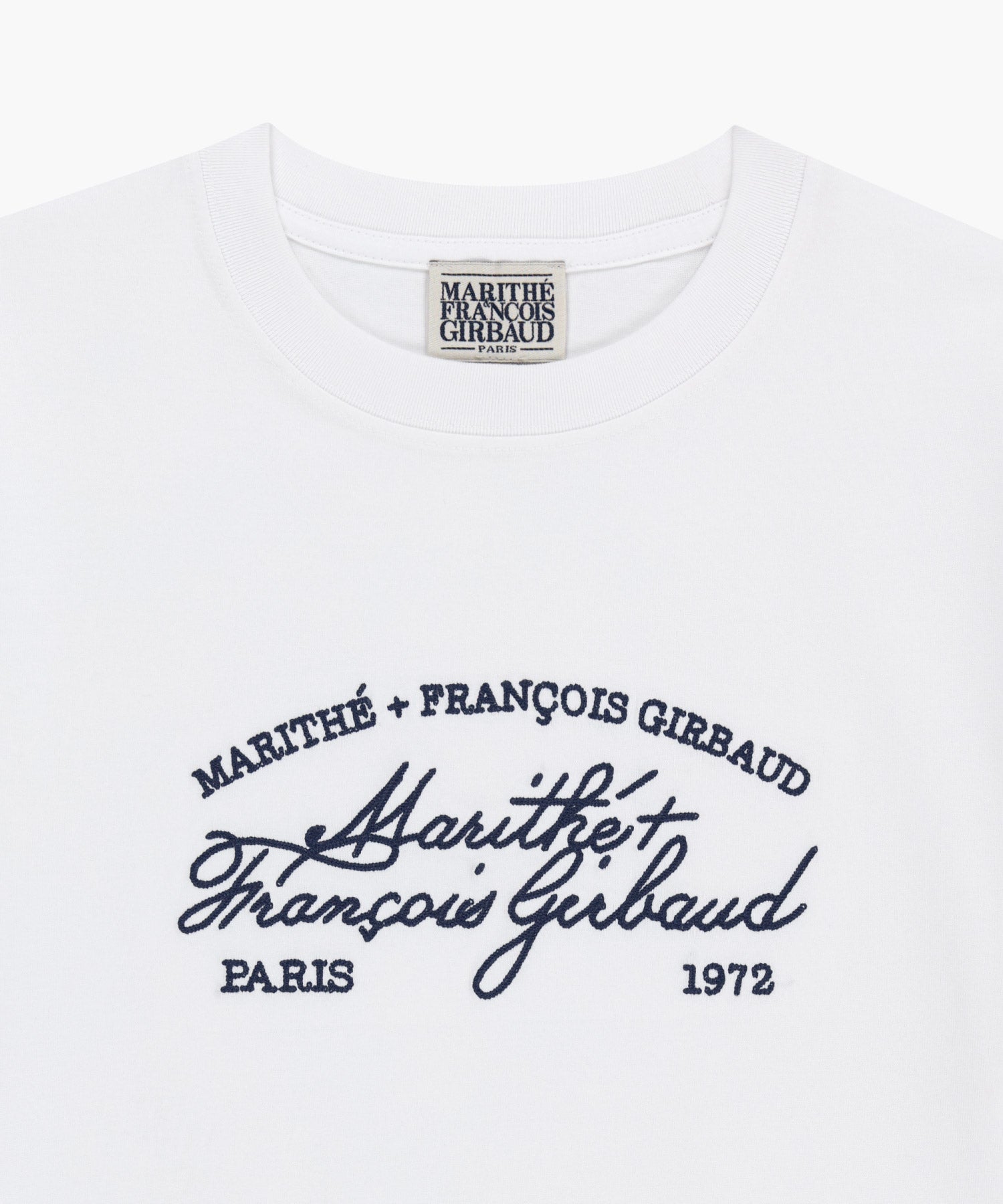 Marithe & Francois Girbaud - Logo Tee+nylon Shorts Set-up (White) product image 13 | TRAB K-Fashion Australia