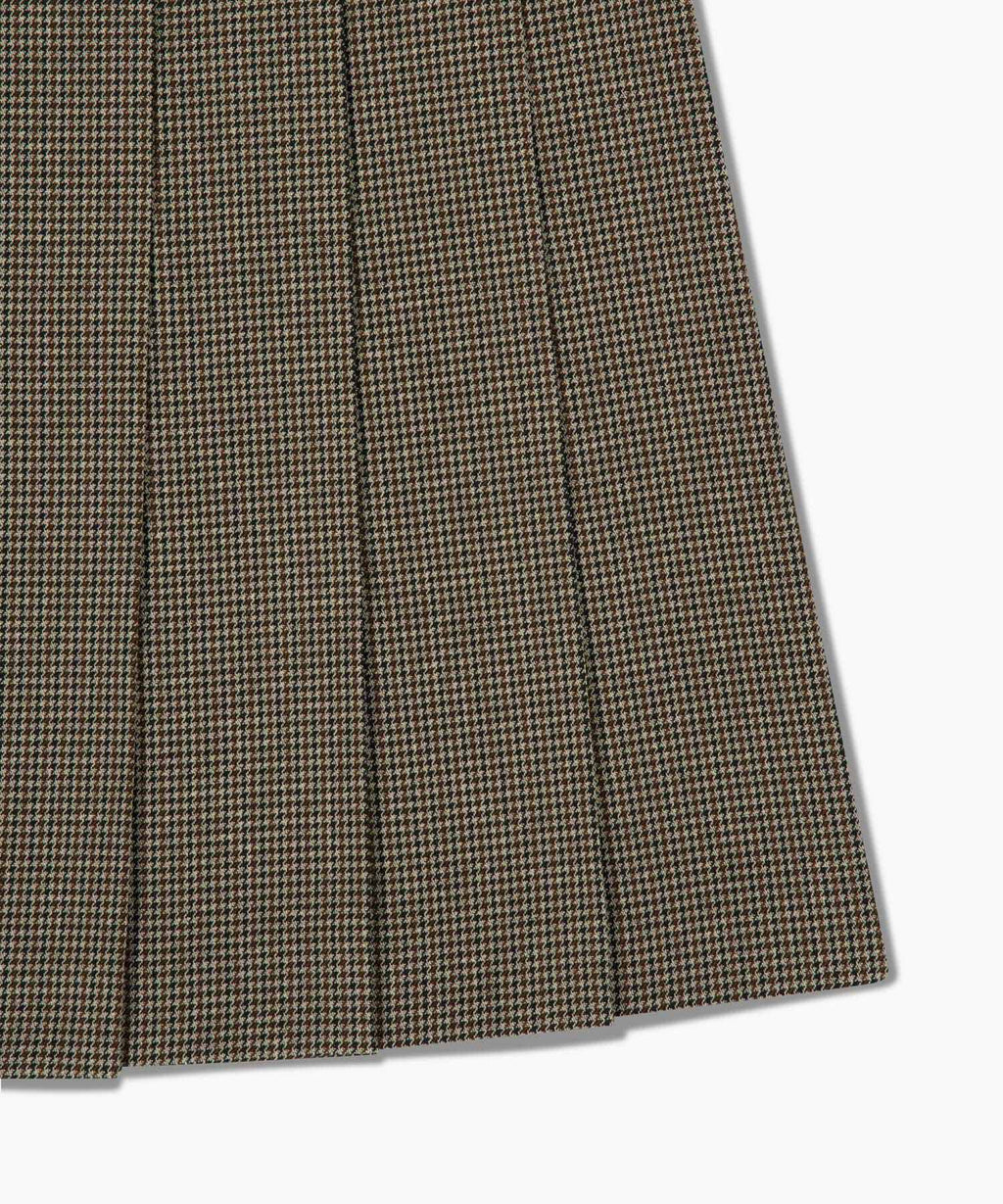 Marithe & Francois Girbaud - Side Buckle Pleated Midi Skirt (Brown) product image 16 | TRAB K-Fashion Australia