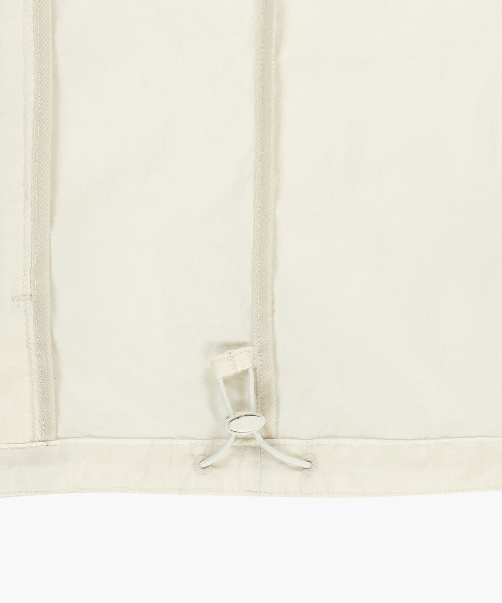 Marithe & Francois Girbaud - Highneck Packable Nylon Jacket (Ivory) product image 13 | TRAB K-Fashion Australia