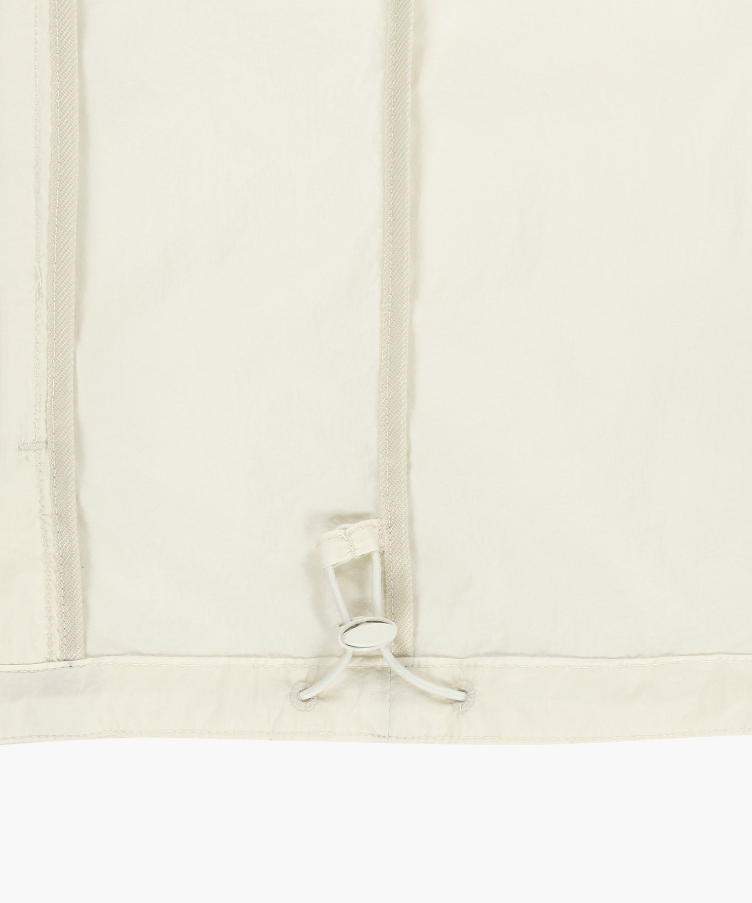 Marithe & Francois Girbaud - Highneck Packable Nylon Jacket (Ivory) product image 13 | TRAB K-Fashion Australia