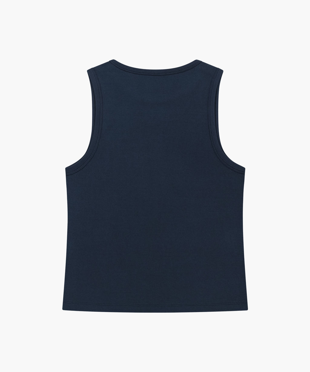 Marithe & Francois Girbaud - Small Classic Logo One Shoulder Layered Tee (Sky Blue) product image 13 | TRAB K-Fashion Australia