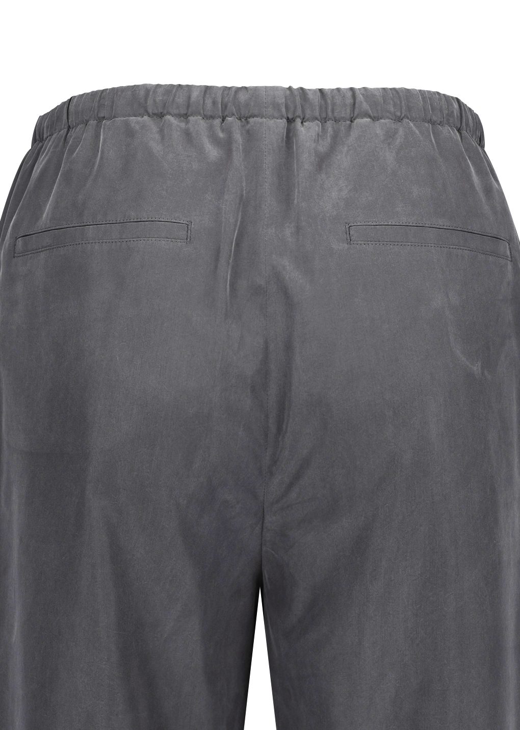 Amomento - Cupro banding pants (Grey) product image 6 | TRAB K-Fashion Australia