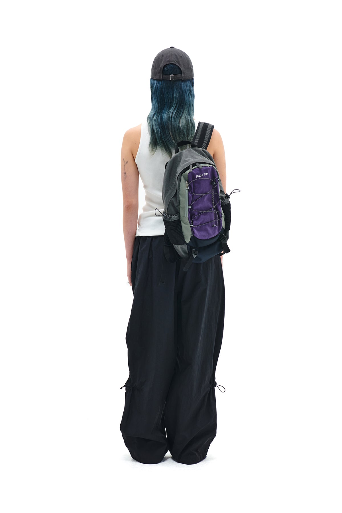 Matin Kim - Side Cut Out Layered Pants (Black) product image 7 | TRAB K-Fashion Australia