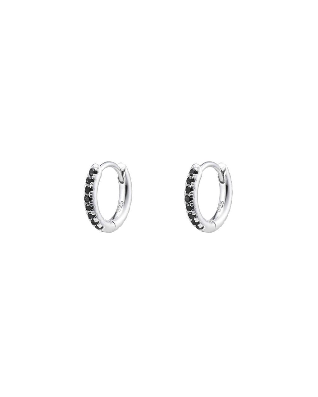 Numbering - Basic Pave Hoop Earrings #3122 product image 11 | TRAB K-Fashion Australia