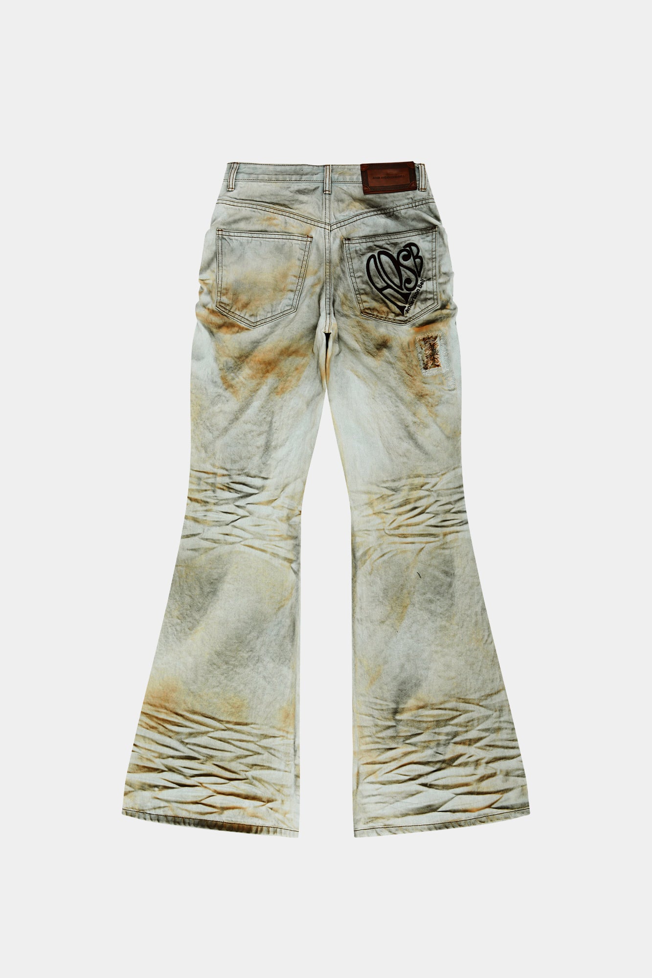 Andersson Bell - Spray Bootscut Jeans (Sky Blue) product image 11 | TRAB K-Fashion Australia