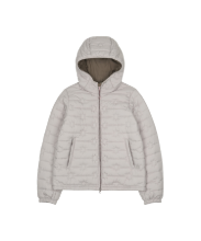 Coyseio - Fluffy Light Padded Jacket (Light Beige) product image 1 | TRAB K-Fashion Australia