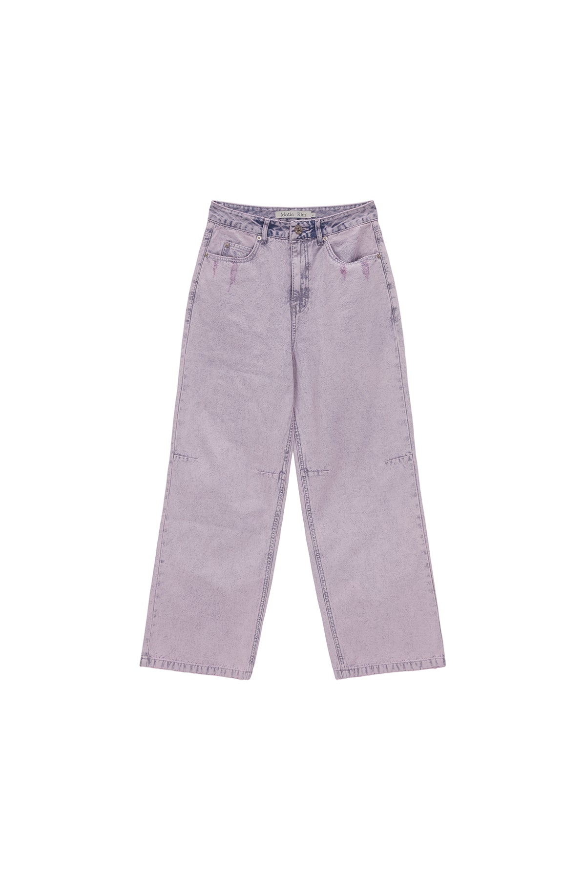 Matin Kim - Color Washed Denim Pants (Pink) product image 1 | TRAB K-Fashion Australia
