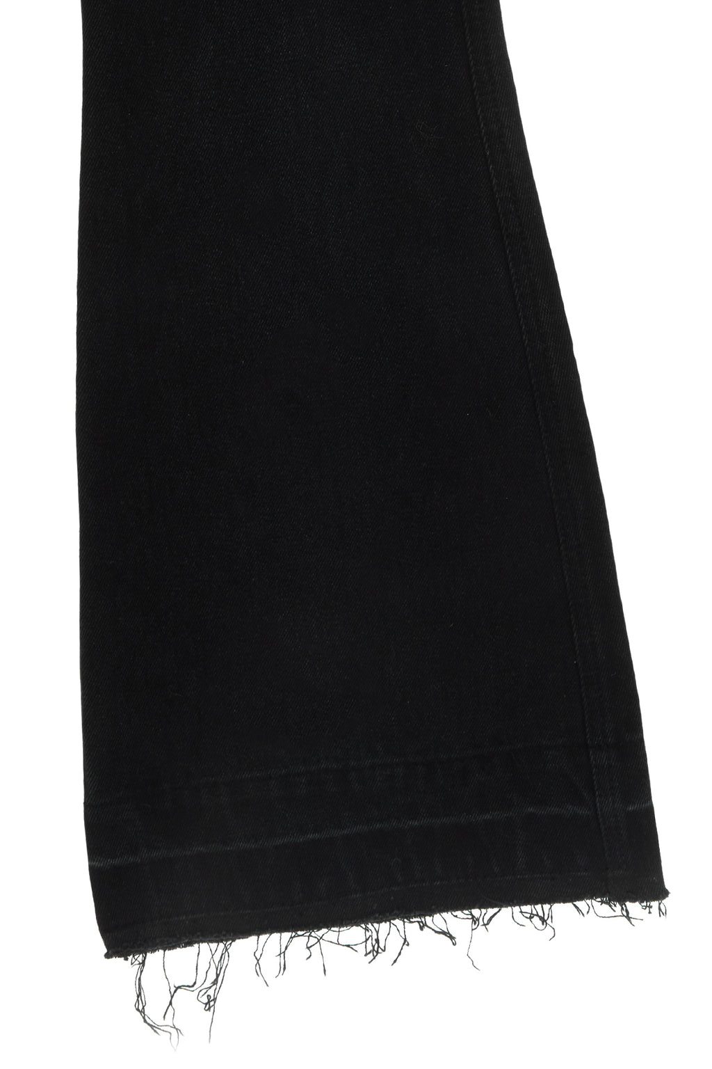 Matin Kim - Back Pocket Point Washed Boots Cut Denim Pants (Black) product image 4 | TRAB K-Fashion Australia