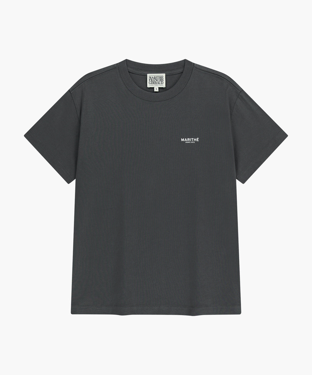 Marithe & Francois Girbaud - Small Regular Logo Tee (Charcoal) product image 6 | TRAB K-Fashion Australia