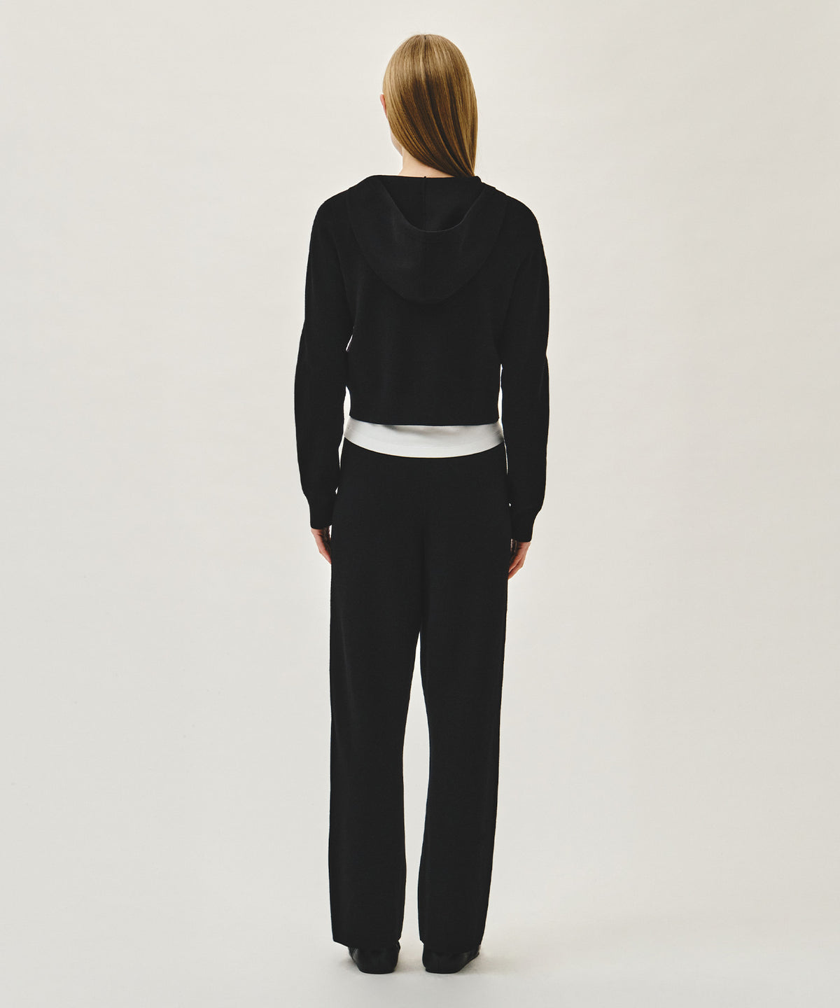 Marithe & Francois Girbaud - Classic Logo Knit Pants (Black) product image 5 | TRAB K-Fashion Australia