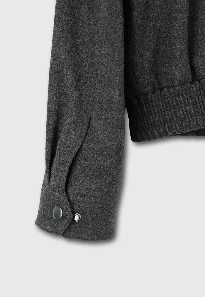 Tonywack - Virgin Wool Multi-Pocket Blouson (Dark Grey) product image 14 | TRAB K-Fashion Australia