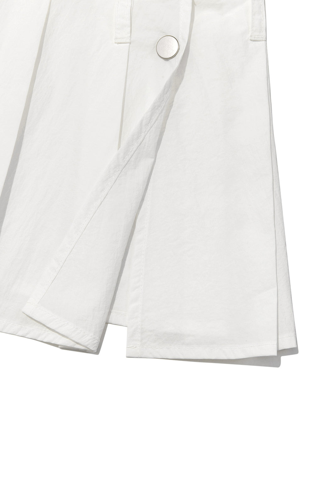 Deinet - [yoon Soap X Deinet] Skirt Layered Pants (White) product image 6 | TRAB K-Fashion Australia