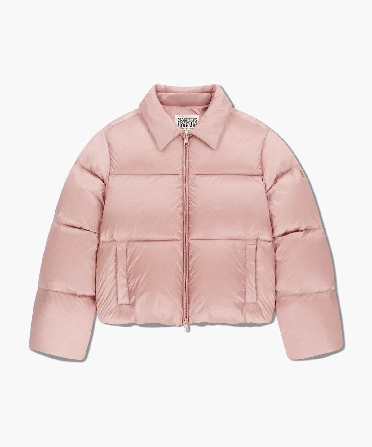 Marithe & Francois Girbaud - Collar Crop Down Jacket (Pink) product image 6 | TRAB K-Fashion Australia