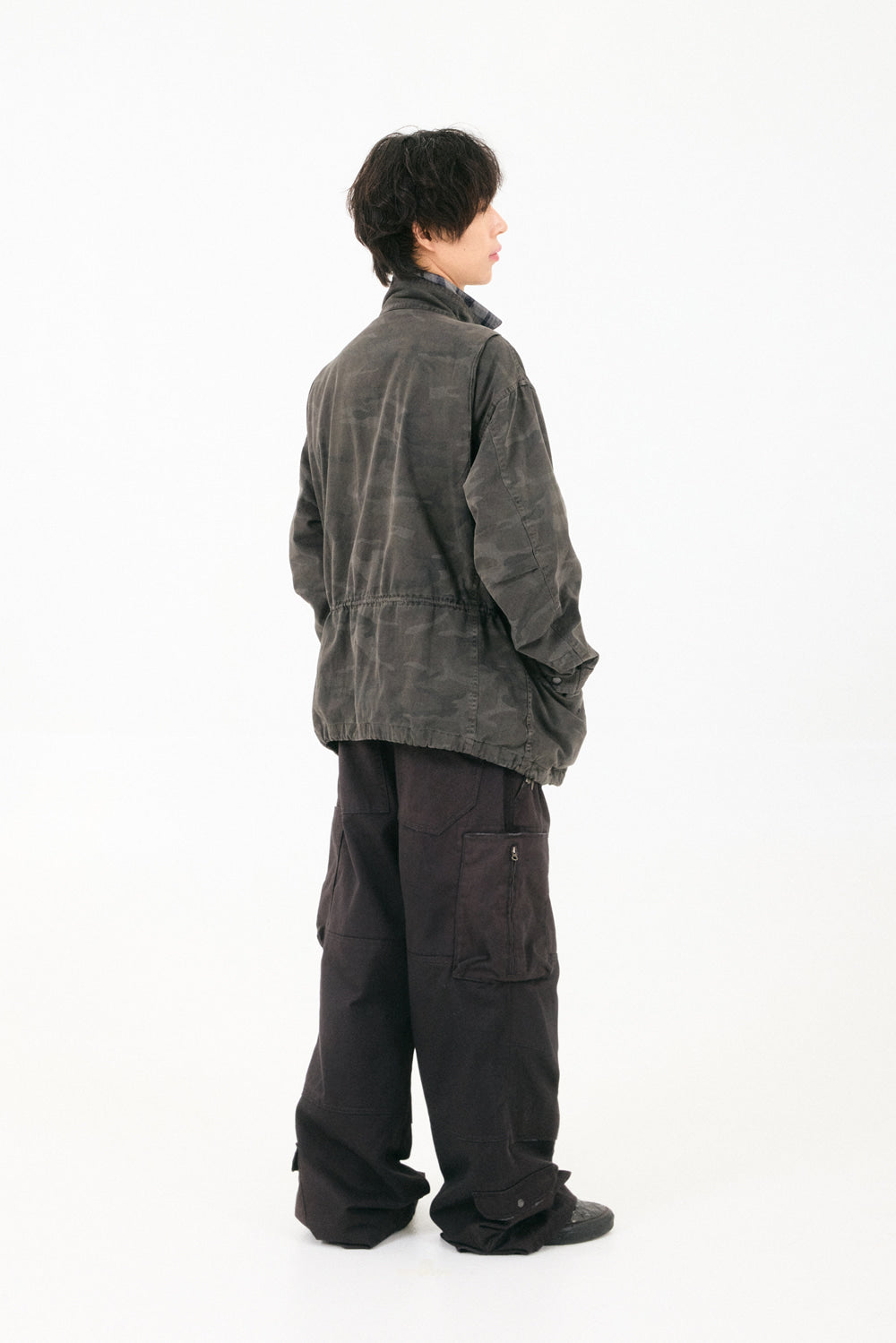 Hatchingroom - Field Parka Camo (Dyed Charcoal) product image 9 | TRAB K-Fashion Australia