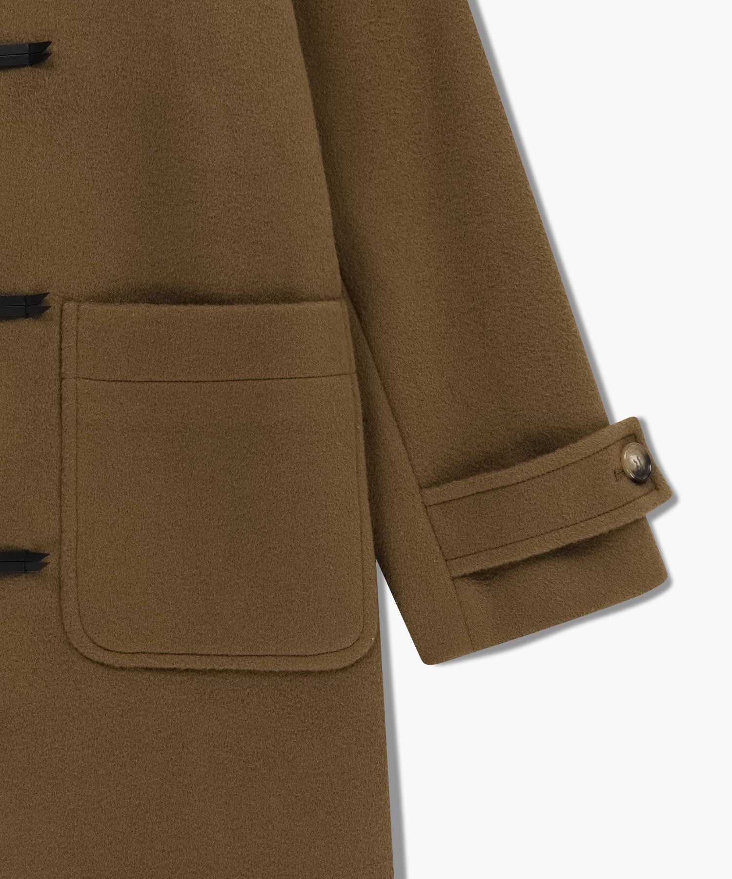 Marithe & Francois Girbaud - Long Duffle Coat (Camel) product image 14 | TRAB K-Fashion Australia