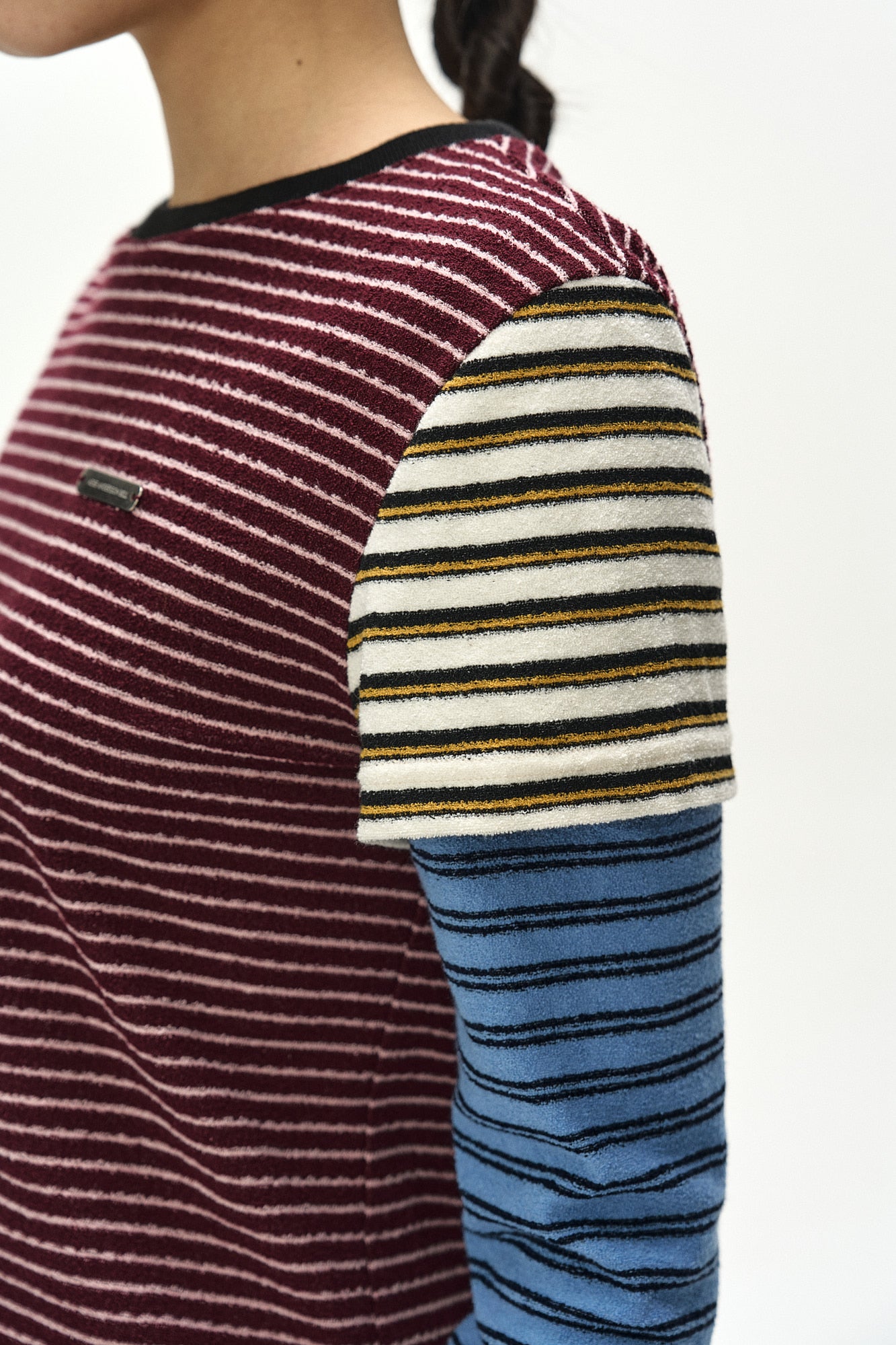 Andersson Bell - Terry Multi Stripe Ls T-Shirt (multi) (Multi) product image 7 | TRAB K-Fashion Australia